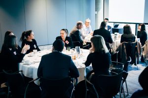 Round table discussions at our Melbourne venue