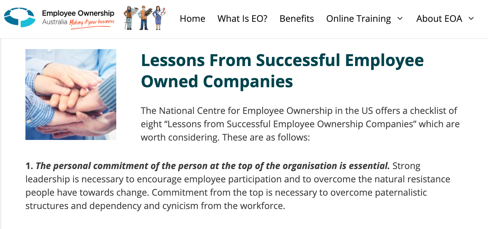 8 Lessons from EO companies