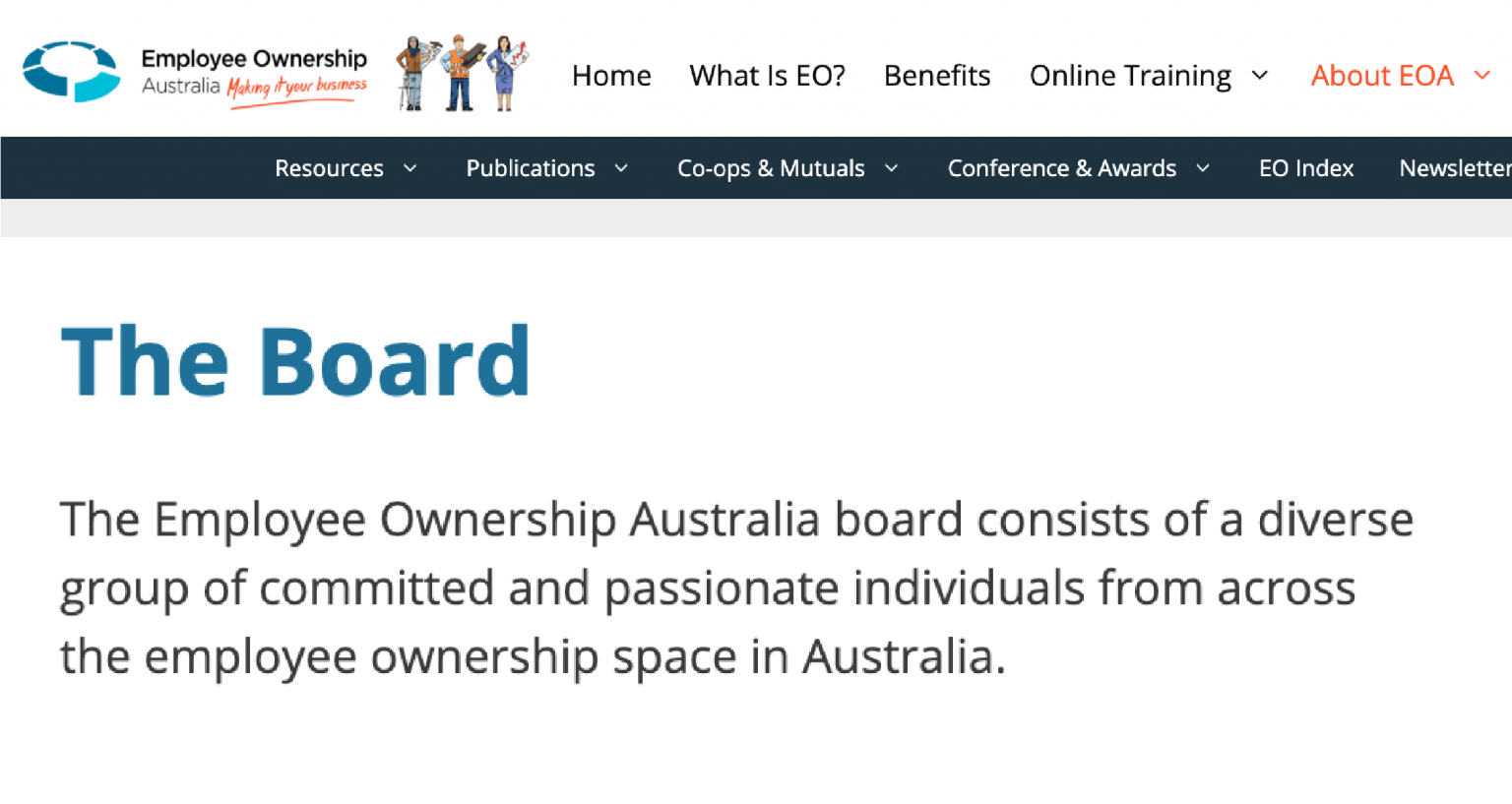 The Board - Employee Ownership Australia